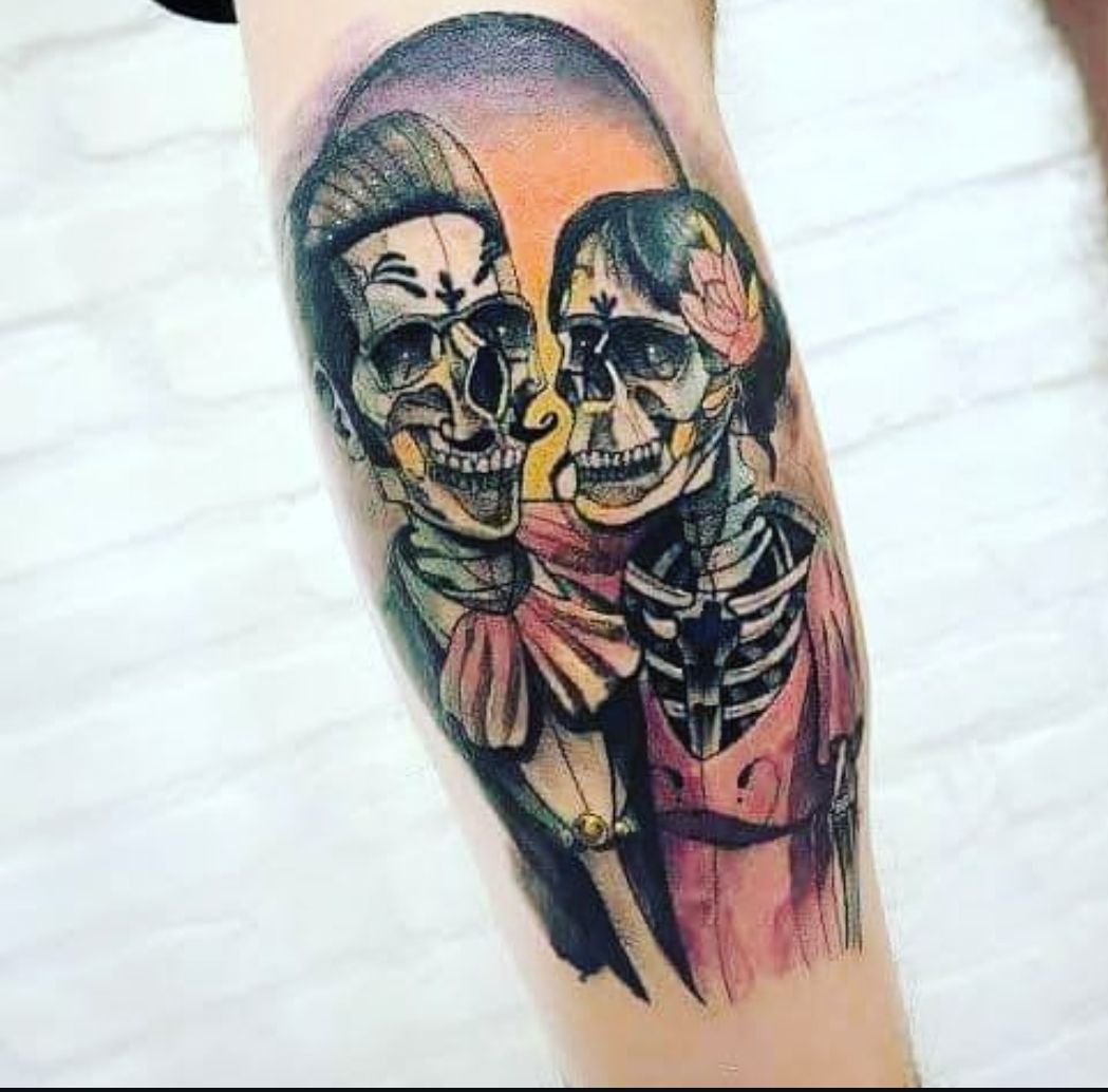 Tatuagem feita no estúdio Wesley, Santinho, Florianópolis — trabalho 7