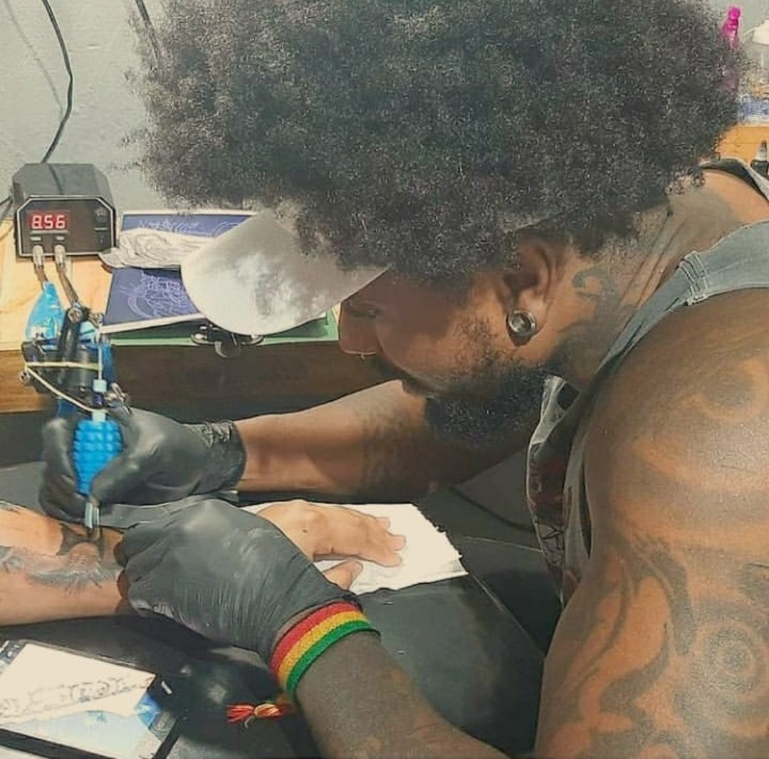Tatuagem feita no estúdio Wesley, Santinho, Florianópolis — trabalho 15