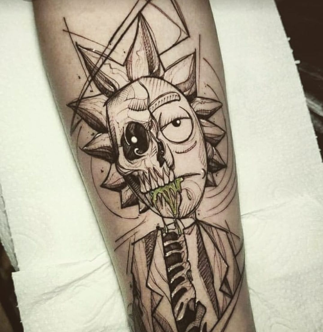 Tatuagem feita no estúdio Wesley, Santinho, Florianópolis — trabalho 16