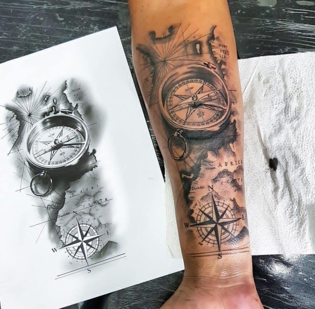 Tatuagem feita no estúdio Wesley, Santinho, Florianópolis — trabalho 17